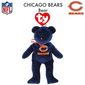 Ty Beanie Babies CHICAGO BEARS Bear RETIRED